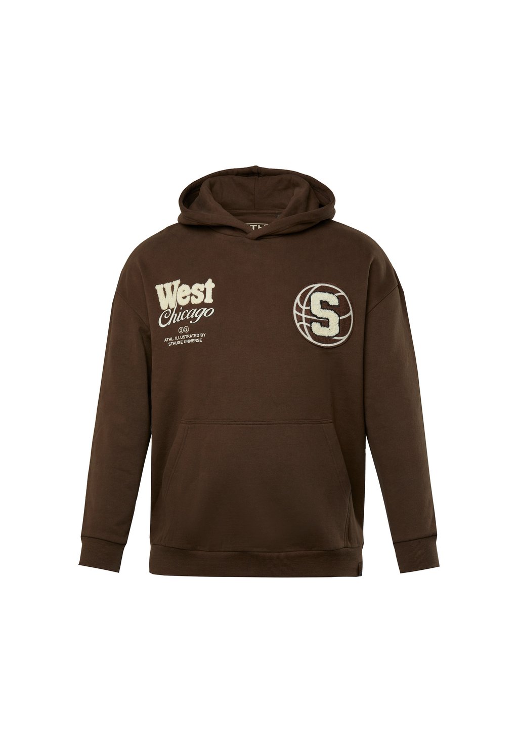 Толстовка с капюшоном STHUGE, коричневый
Толстовка с капюшоном STHUGE, коричневый