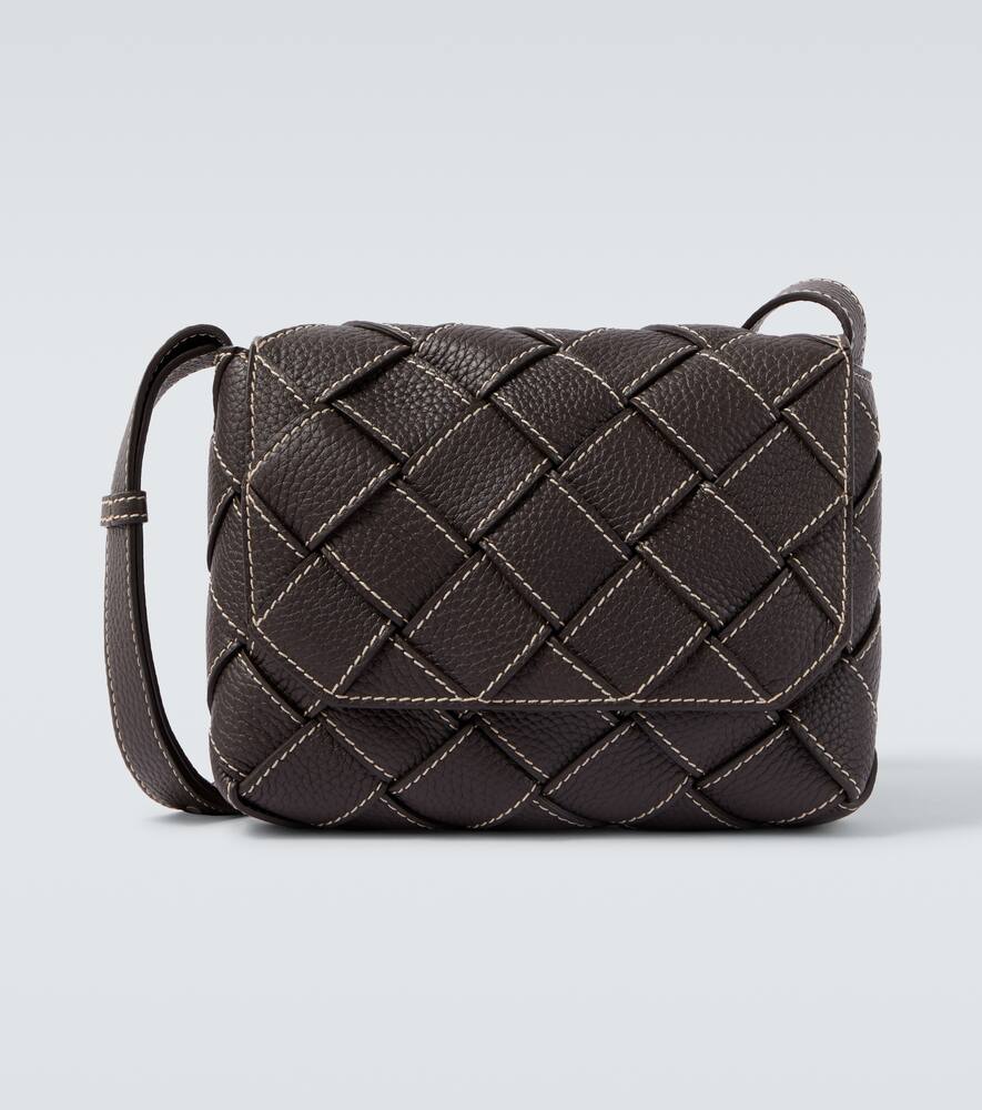 Кожаная сумка через плечо Diago Intreccio Bottega Veneta, Fondant-Natural-Sil
Кожаная сумка через плечо Diago Intreccio Bottega Veneta, Fondant-Natural-Sil
