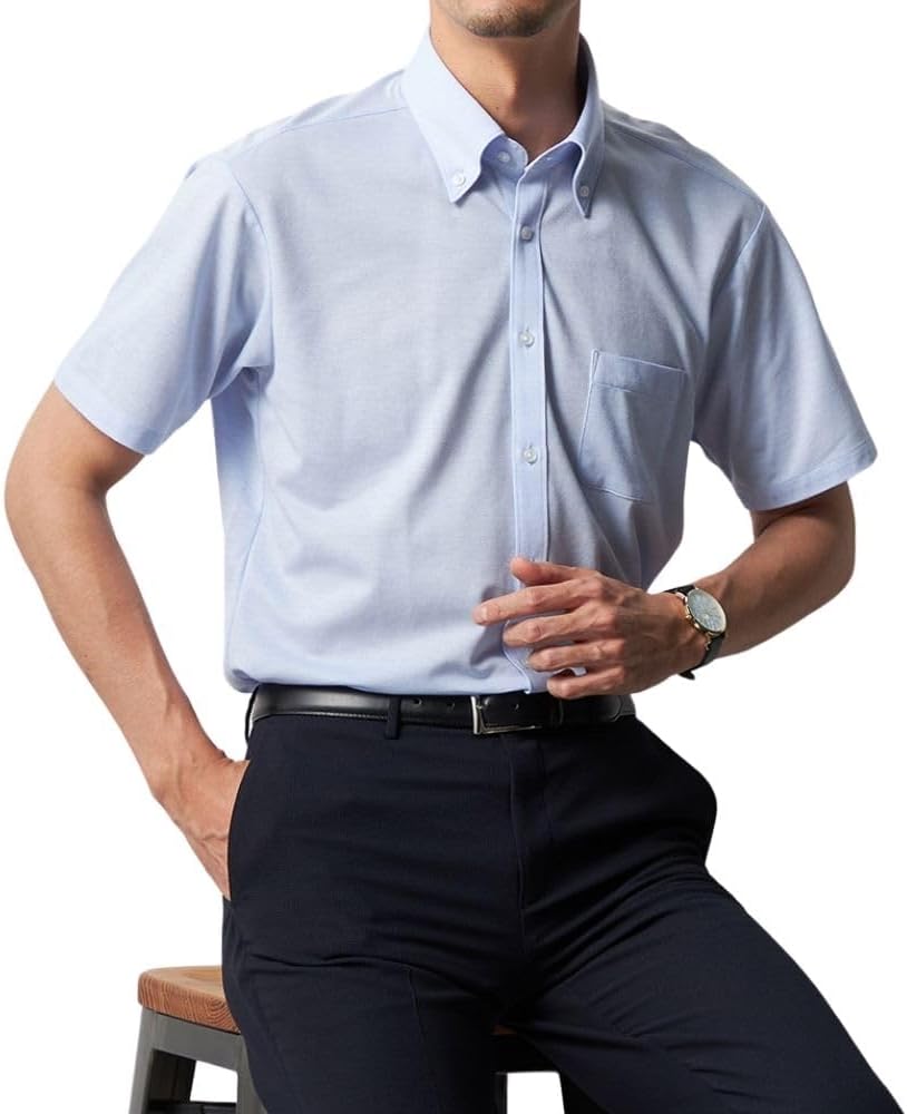 Мужская деловая рубашка-поло с коротким рукавом ORIHICA (с застежкой спереди), гладкая и приятная на ощупь/для деловых встреч/бизнеса/повседневного стиля/спорта/гольфа, синий
Мужская деловая рубашка-поло с коротким рукавом ORIHICA (с застежкой спереди), гладкая и приятная на ощупь/для деловых встреч/бизнеса/повседневного стиля/спорта/гольфа, синий