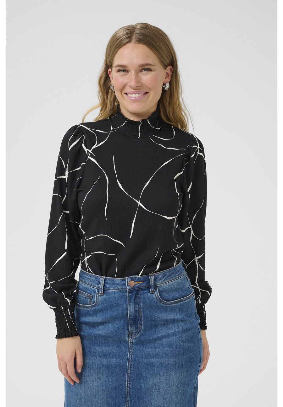 Блуза Kaffe Blouse, Black Chalk Graphic Lines/Black
Блуза Kaffe Blouse, Black Chalk Graphic Lines/Black