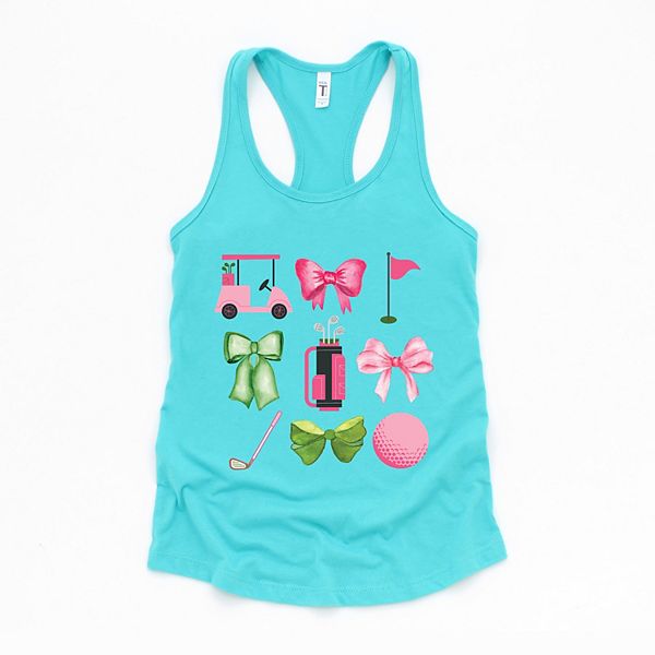 Топ-майка racerback Golf icons coquette Simply Sage Market, Tahiti
Топ-майка racerback Golf icons coquette Simply Sage Market, Tahiti