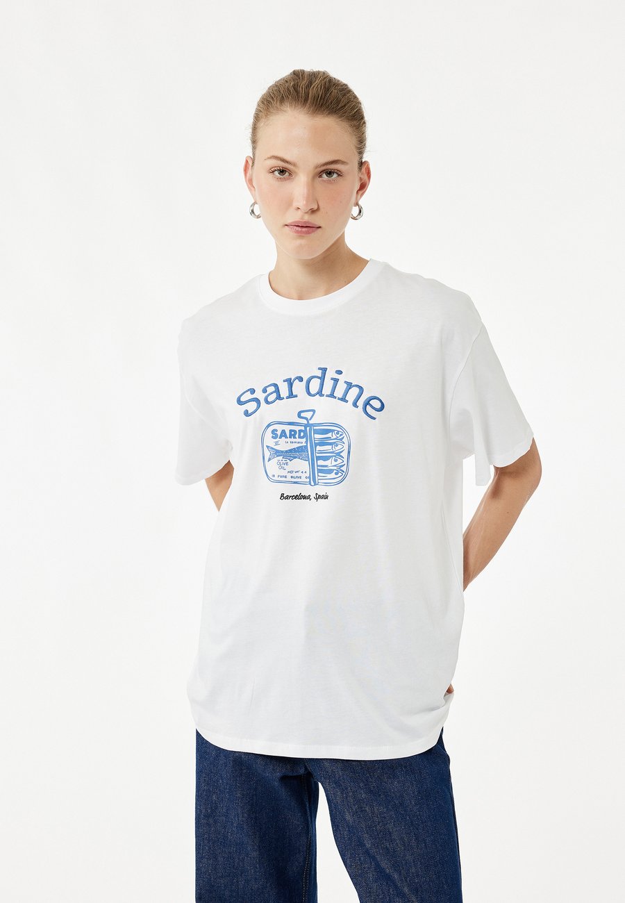 Футболка Koton Print T-shirt, White
Футболка Koton Print T-shirt, White