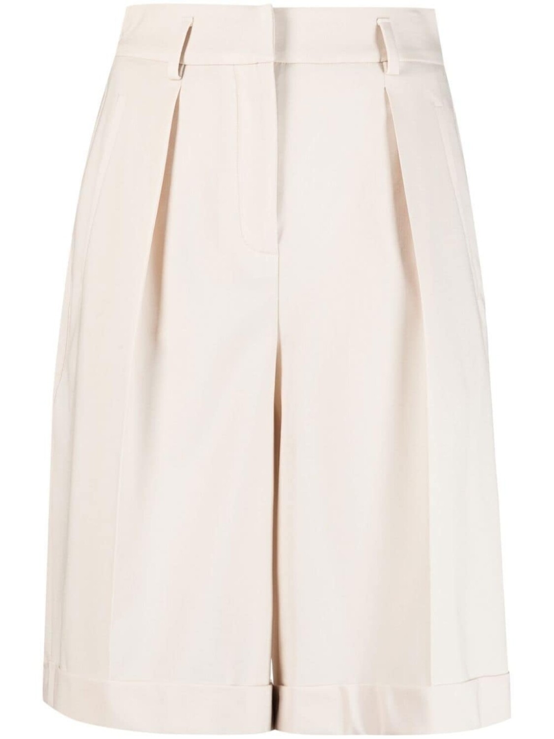 Lorena Antoniazzi шорты со складками, нейтральный цвет
Lorena Antoniazzi шорты со складками, нейтральный цвет