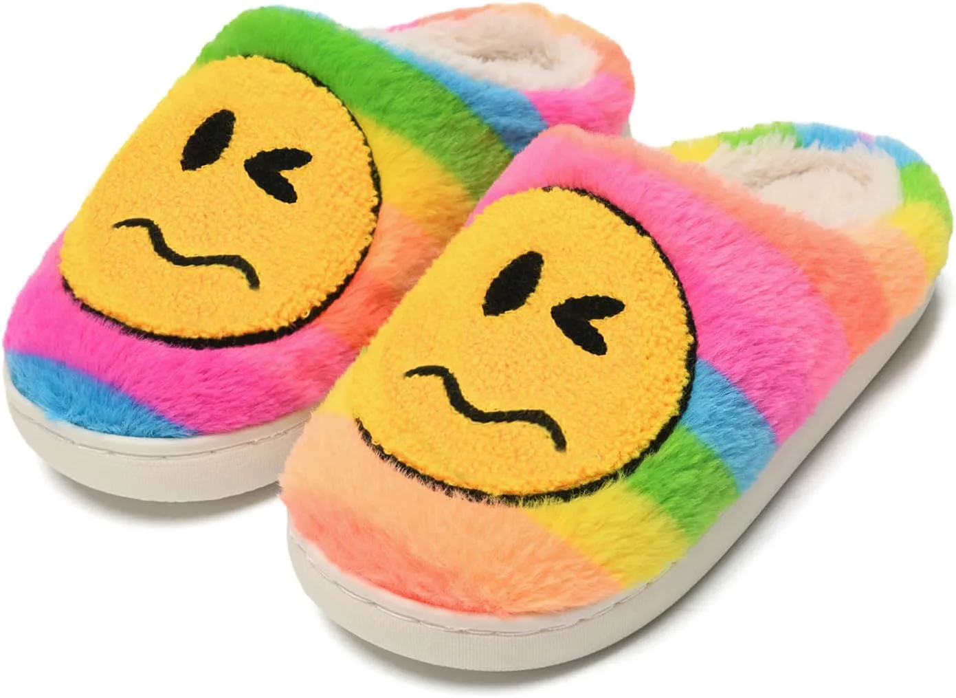 Мягкие детские тапочки с милой улыбкой - Нескользящие, теплые, для дома и улицы Soofylia
Мягкие детские тапочки с милой улыбкой - Нескользящие, теплые, для дома и улицы Soofylia