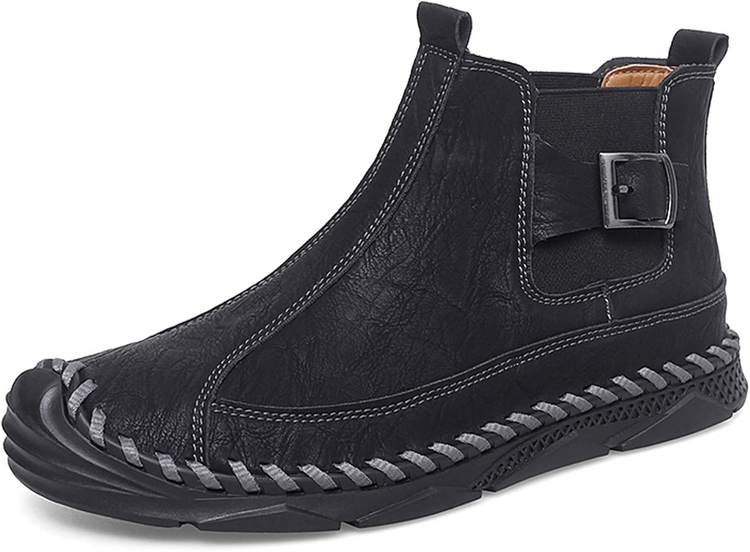 Мужские ботинки челси в стиле ретро, высокие, с металлической пряжкой, повседневные, формальные, противоскользящие, износостойкие, для активного отдыха, спорта, путешествий, походов Generic, черный
Мужские ботинки челси в стиле ретро, высокие, с металлической пряжкой, повседневные, формальные, противоскользящие, износостойкие, для активного отдыха, спорта, путешествий, походов Generic, черный