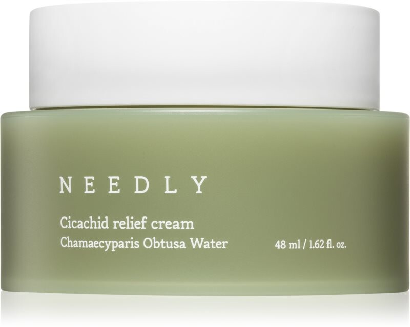 Глубоко регенерирующий крем с успокаивающим эффектом NEEDLY Cicachid Relief Cream
Глубоко регенерирующий крем с успокаивающим эффектом NEEDLY Cicachid Relief Cream