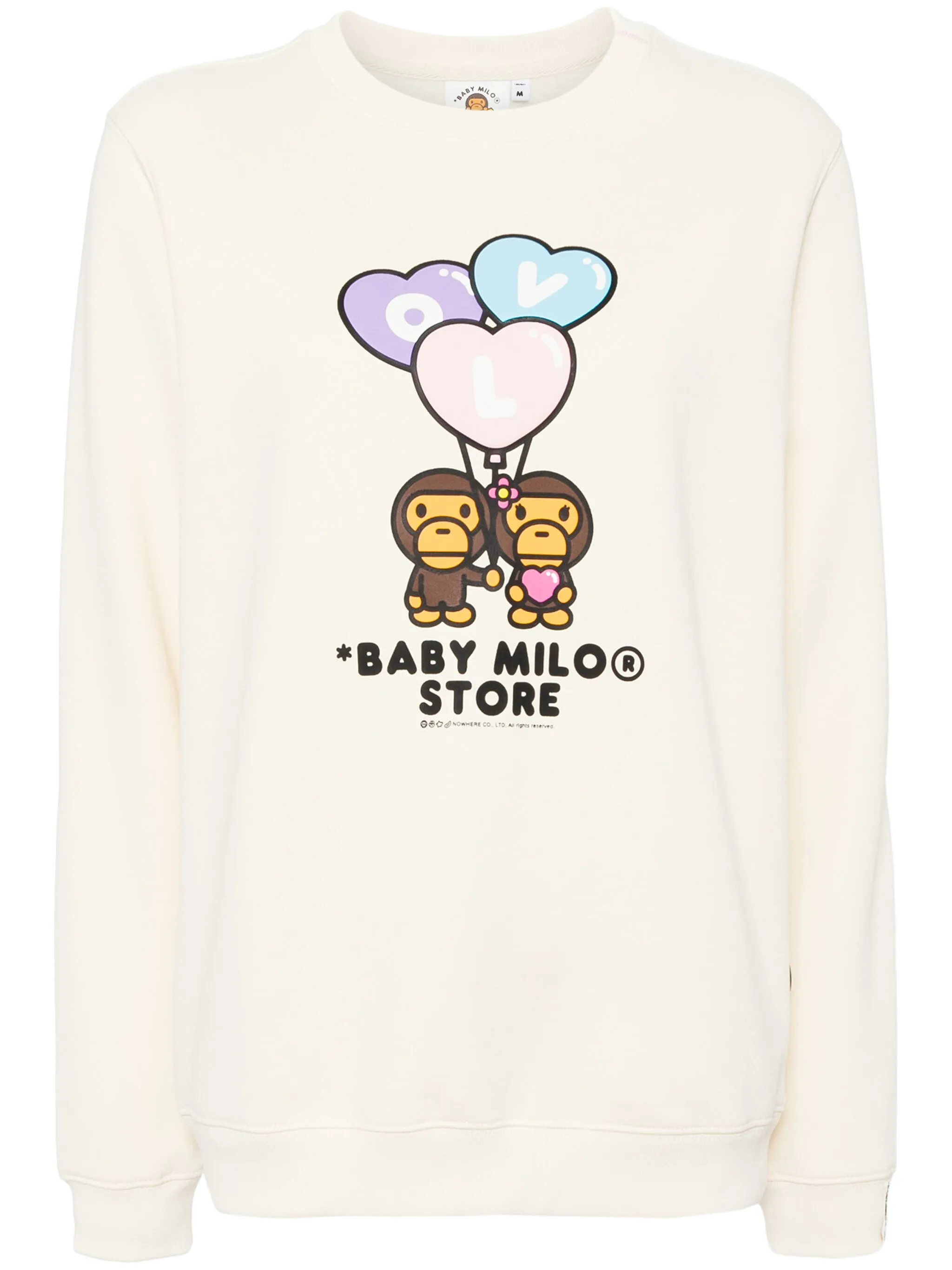 Толстовка Baby Milo Baby Milo Store By A Bathing Ape, кремовый
Толстовка Baby Milo Baby Milo Store By A Bathing Ape, кремовый