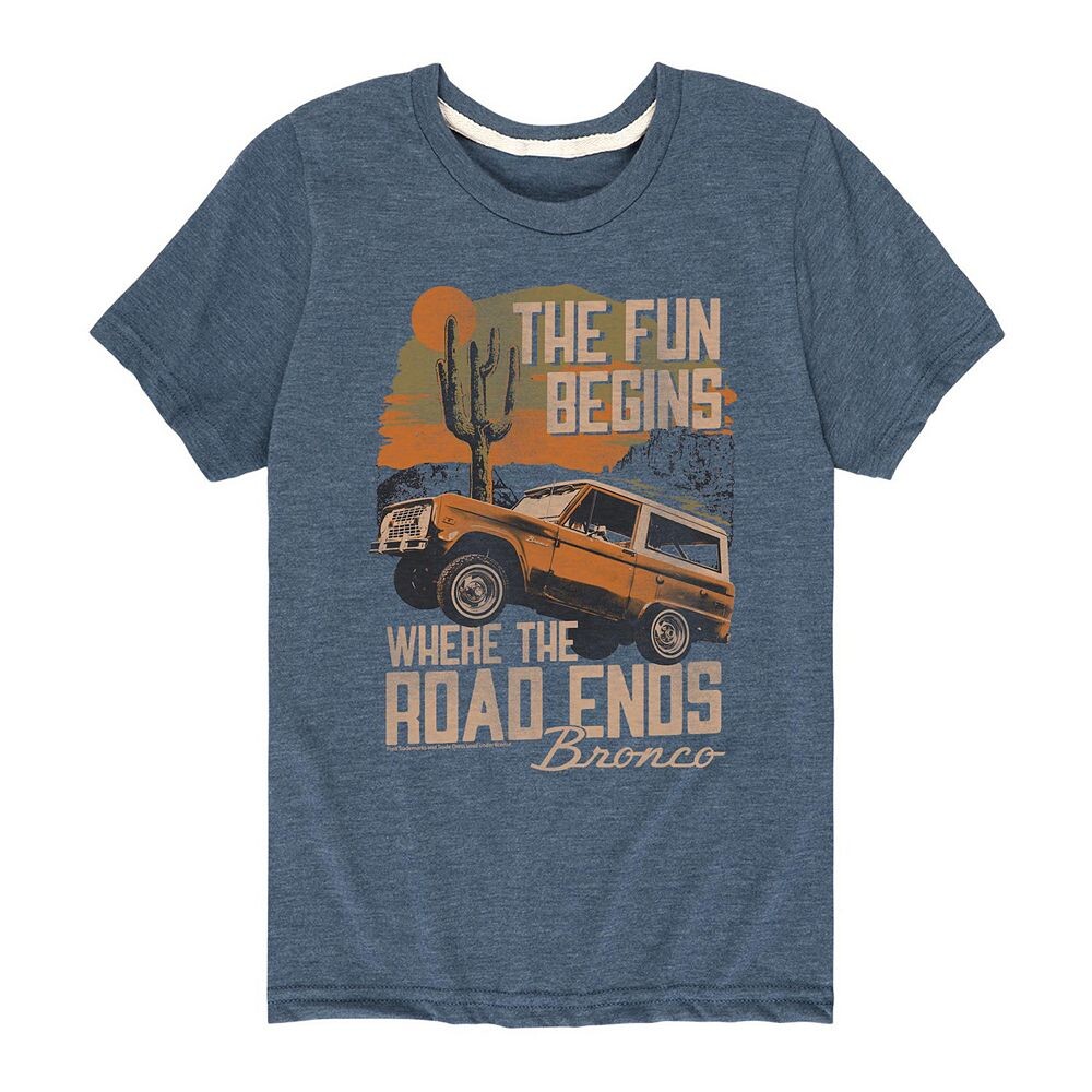 Футболка Ford Bronco Fun с рисунком для мальчиков 8–20 лет Licensed Character, цвет Heather Blue
Футболка Ford Bronco Fun с рисунком для мальчиков 8–20 лет Licensed Character, цвет Heather Blue