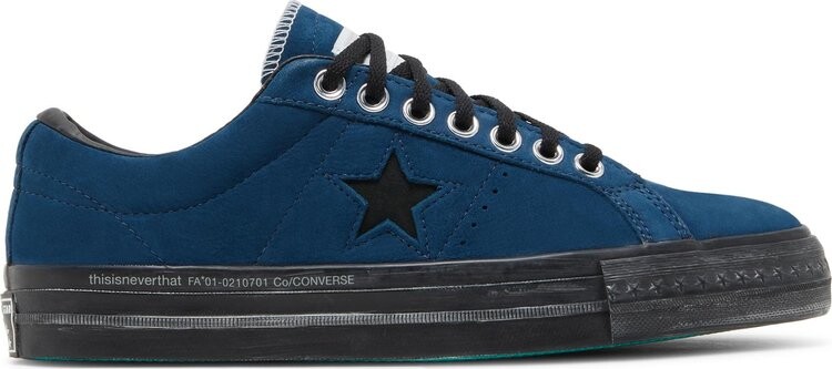 Кроссовки Converse thisisneverthat x One Star Low New Vintage, синий 
Кроссовки Converse thisisneverthat x One Star Low New Vintage, синий