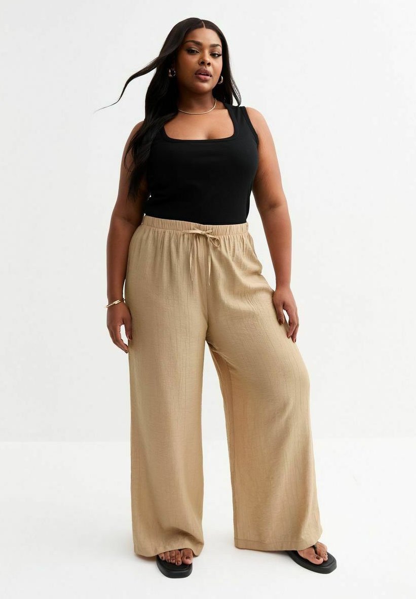 Брюки CURVES CRINKLED WIDE LEG New Look Curves, коричневый
Брюки CURVES CRINKLED WIDE LEG New Look Curves, коричневый