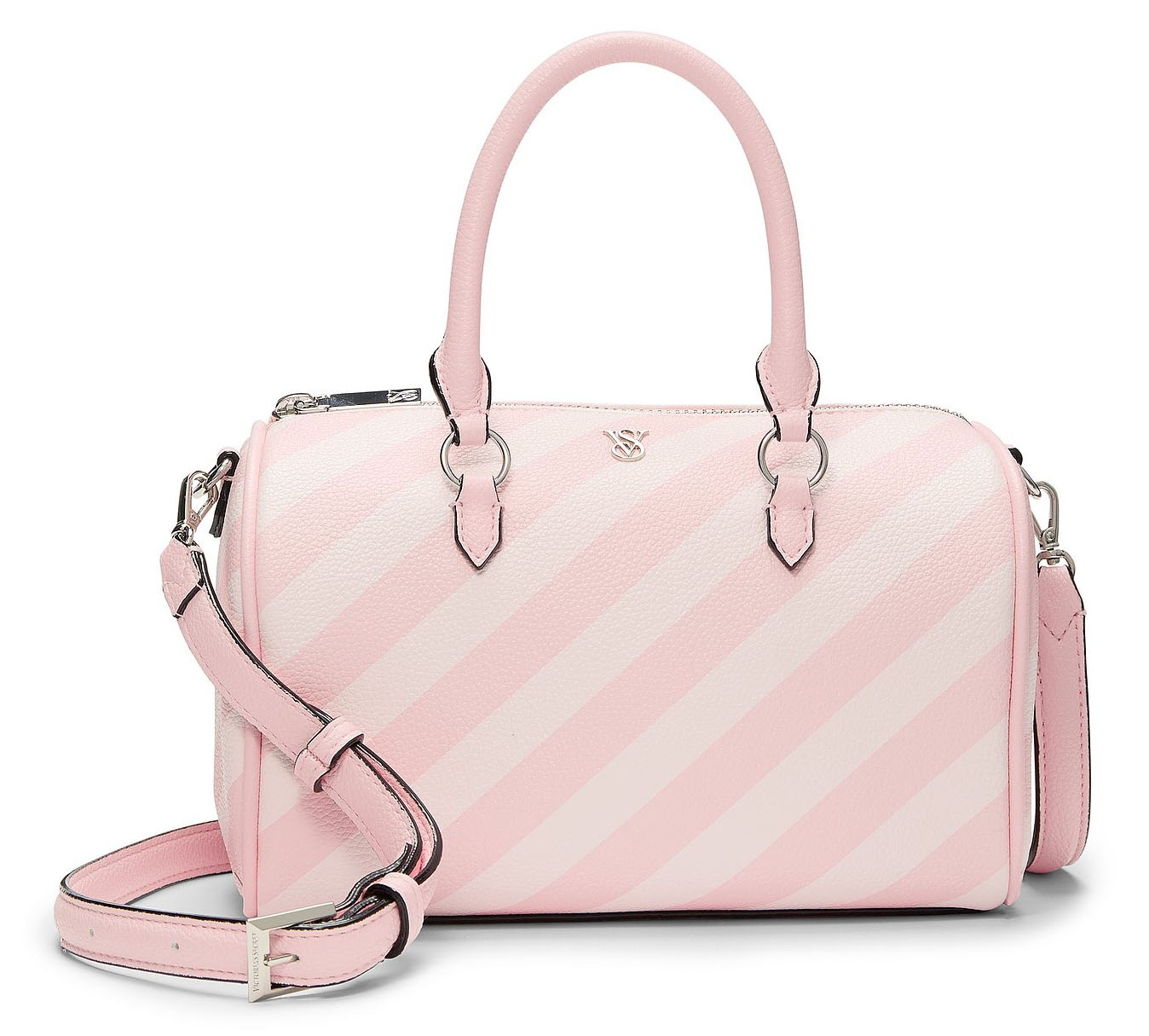 Сумка Victoria'S Secret Mini Duffle, розовый/белый
Сумка Victoria'S Secret Mini Duffle, розовый/белый