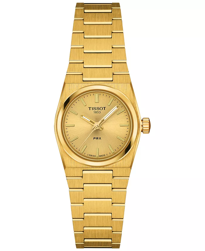 Женские часы Swiss PRX с браслетом из нержавеющей стали золотого оттенка, 25 мм Tissot
Женские часы Swiss PRX с браслетом из нержавеющей стали золотого оттенка, 25 мм Tissot