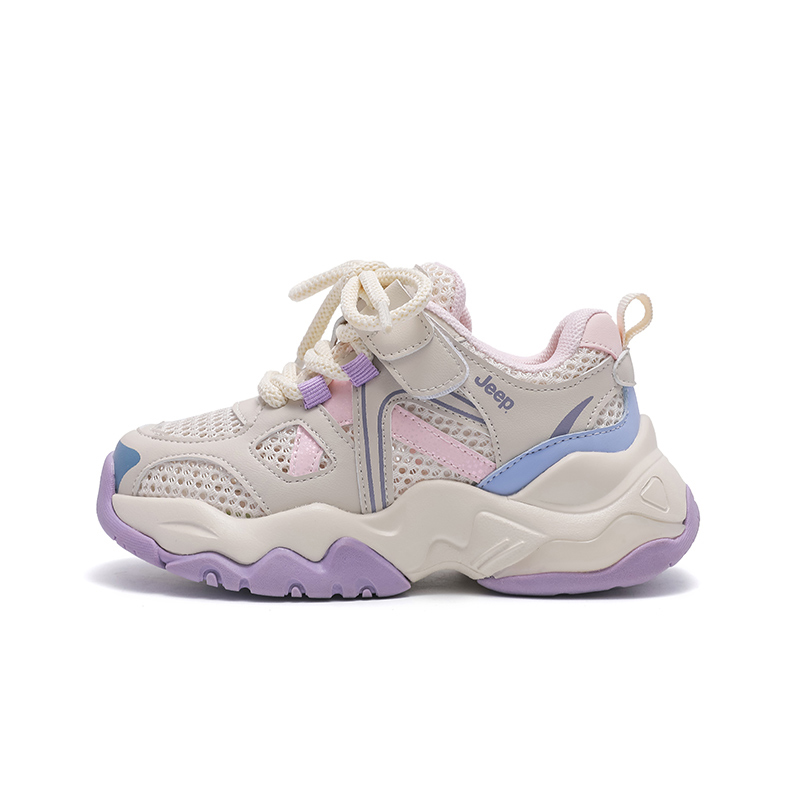 Противоскользящая износостойкая повседневная обувь для детей Jeep, бежевый/фиолетовый
Противоскользящая износостойкая повседневная обувь для детей Jeep, бежевый/фиолетовый