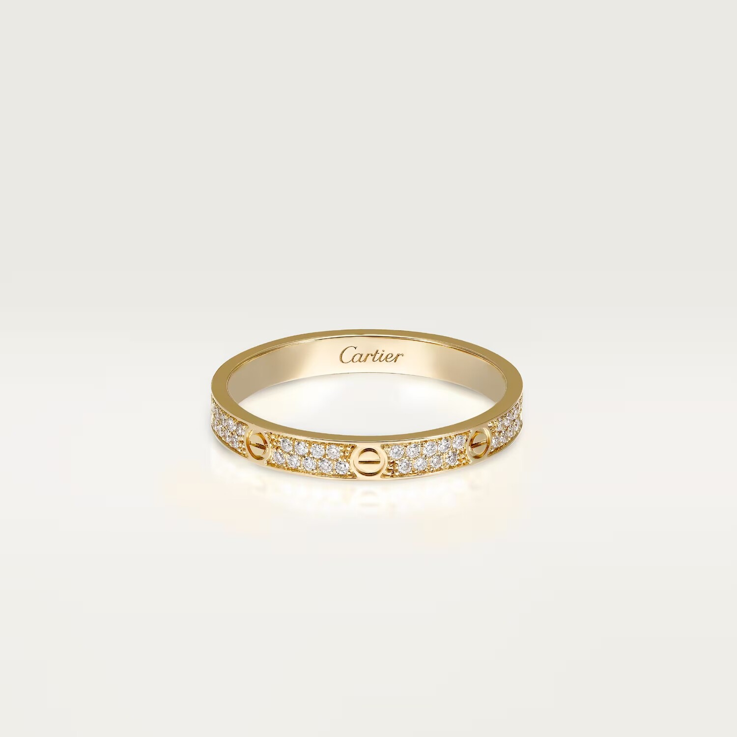 Кольцо Cartier Love Small Model 72 Diamonds, желтое золото / бриллиант
Кольцо Cartier Love Small Model 72 Diamonds, желтое золото / бриллиант