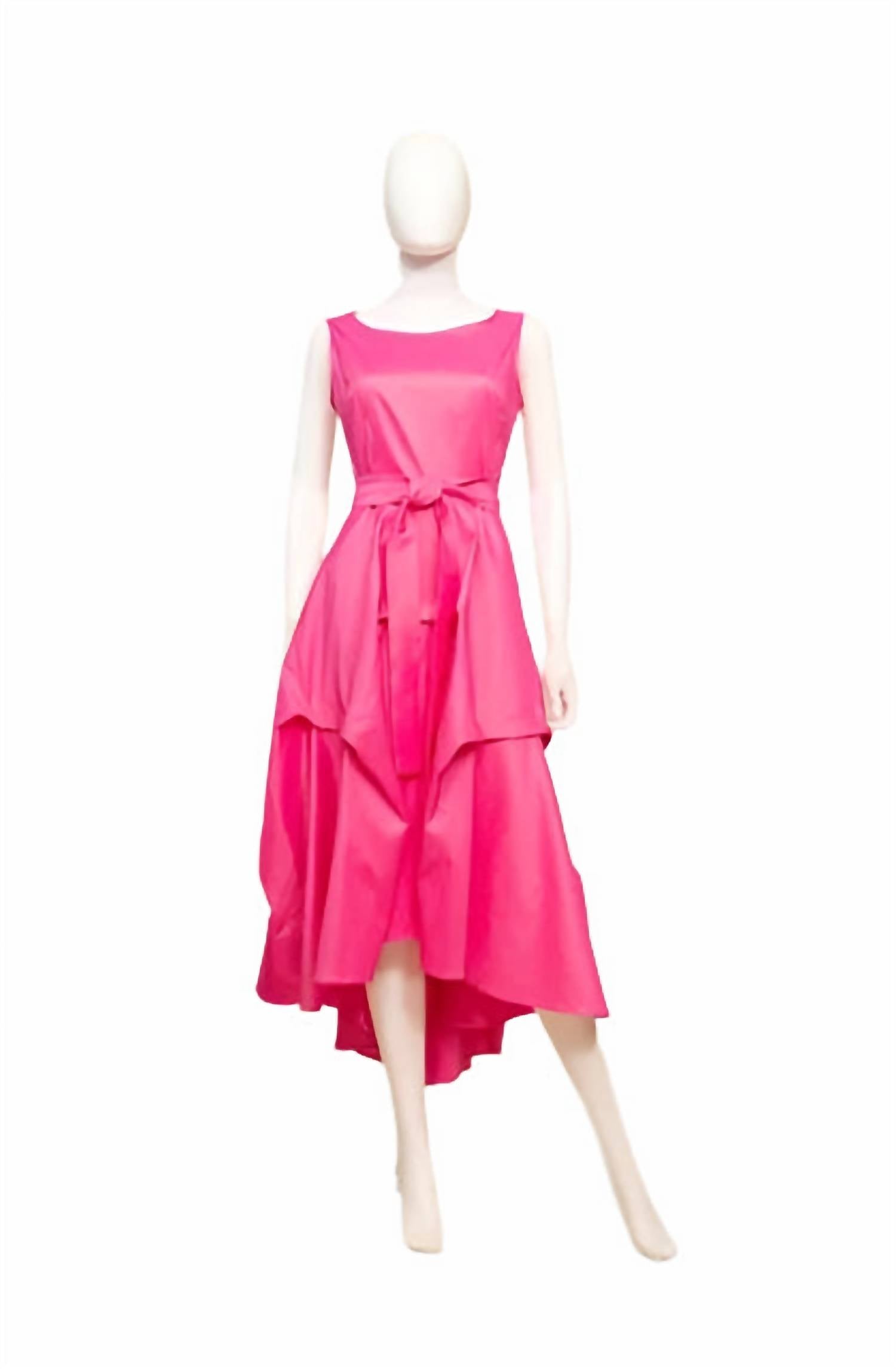 Женское стрейч плиссированное платье-трапеция со съемными бантами в виде роз Samuel Dong, Bougainvillea
Женское стрейч плиссированное платье-трапеция со съемными бантами в виде роз Samuel Dong, Bougainvillea