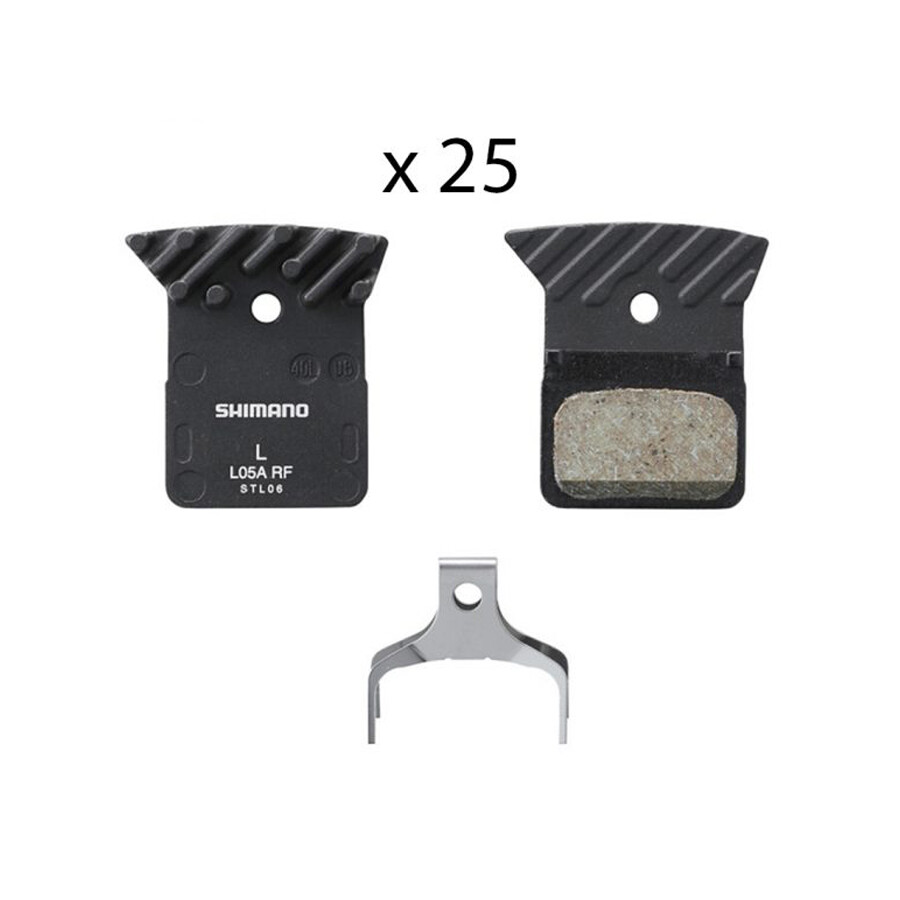 Тормозные колодки Shimano L05A-RF Resin Pad W/ Fin (L05A-RF)
Тормозные колодки Shimano L05A-RF Resin Pad W/ Fin (L05A-RF)