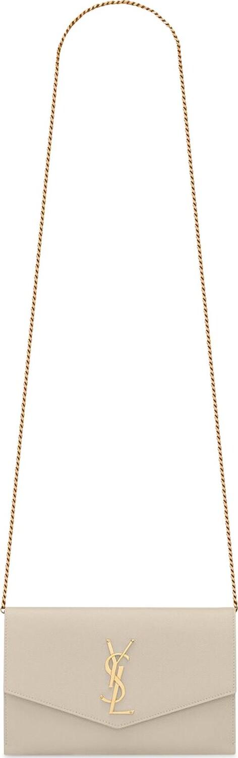Бумажник Saint Laurent Uptown Chain Wallet Crema Soft, белый
Бумажник Saint Laurent Uptown Chain Wallet Crema Soft, белый
