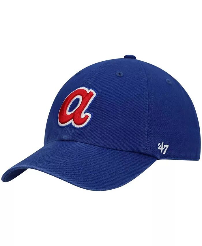 Мужская регулируемая шляпа с логотипом Royal Atlanta Braves 1972 Cooperstown Collection '47 Brand
Мужская регулируемая шляпа с логотипом Royal Atlanta Braves 1972 Cooperstown Collection '47 Brand