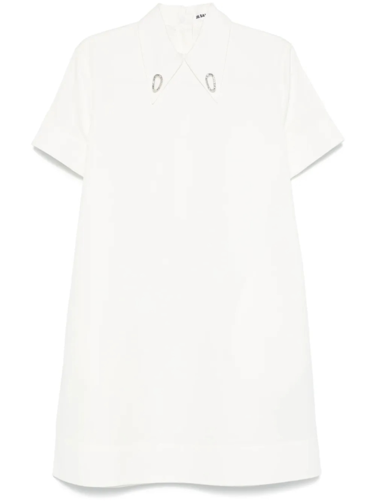 Jil Sander платье с металлическим декором, белый
Jil Sander платье с металлическим декором, белый