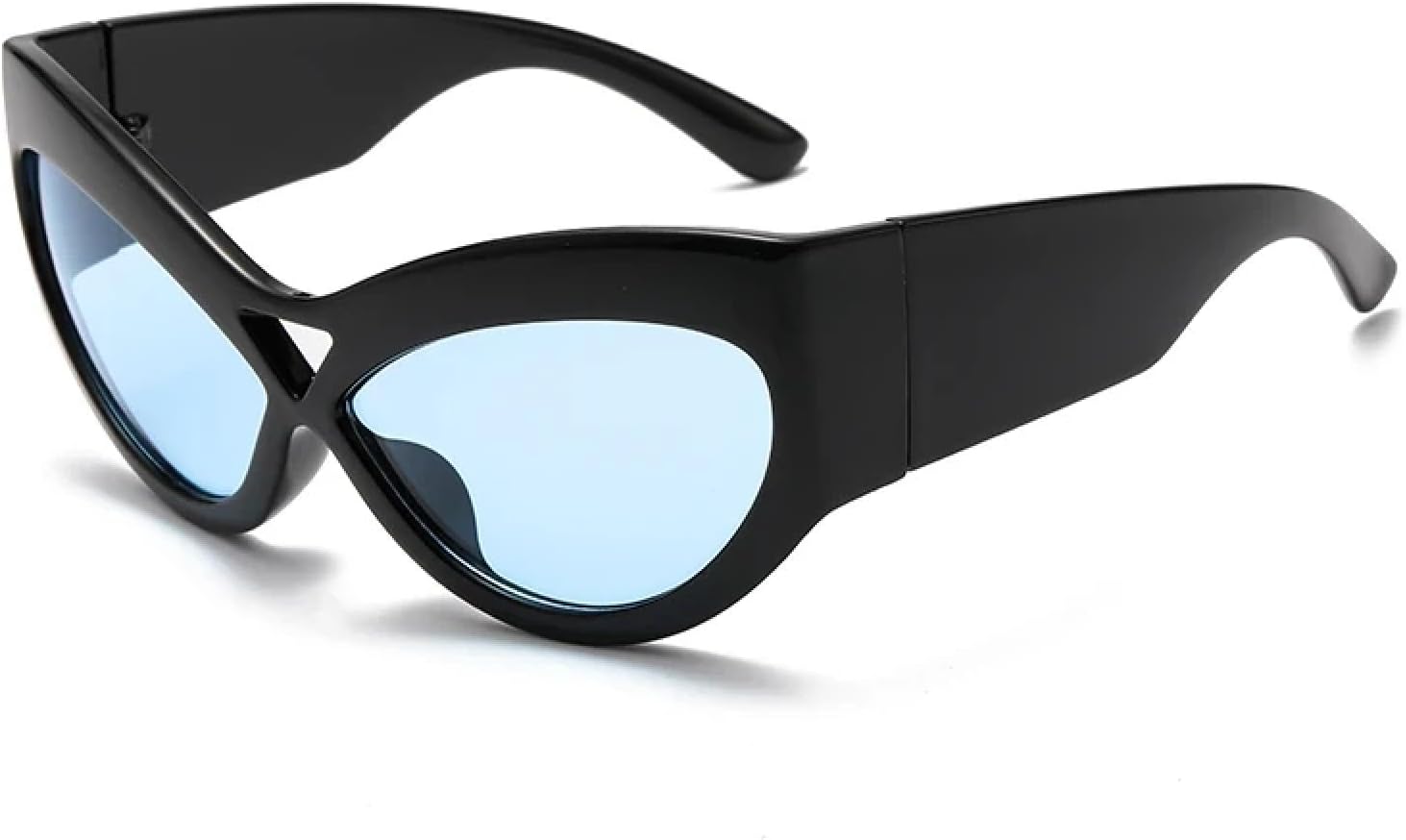 Солнцезащитные очки «кошачий глаз» в крупной оправе, модные ретро-очки с защитой от УФ-излучения UV400 и большими зеркальными дужками в стиле панк, женские TVTBBVV, Black Blue
Солнцезащитные очки «кошачий глаз» в крупной оправе, модные ретро-очки с защитой от УФ-излучения UV400 и большими зеркальными дужками в стиле панк, женские TVTBBVV, Black Blue