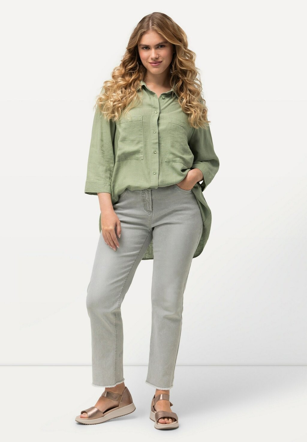 Джинсы облегающего кроя STRETCH SARAH Ulla Popken, светло-серый
Джинсы облегающего кроя STRETCH SARAH Ulla Popken, светло-серый