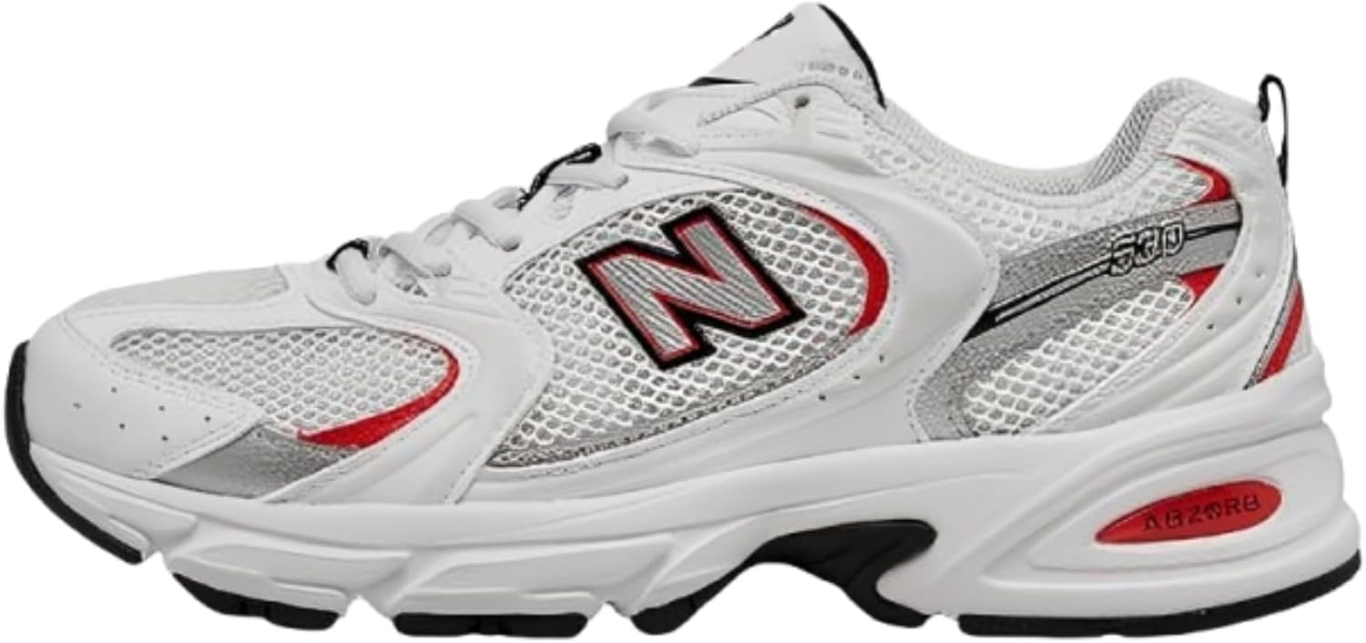 Мужские кроссовки New Balance 530, White/Blast Red
Мужские кроссовки New Balance 530, White/Blast Red