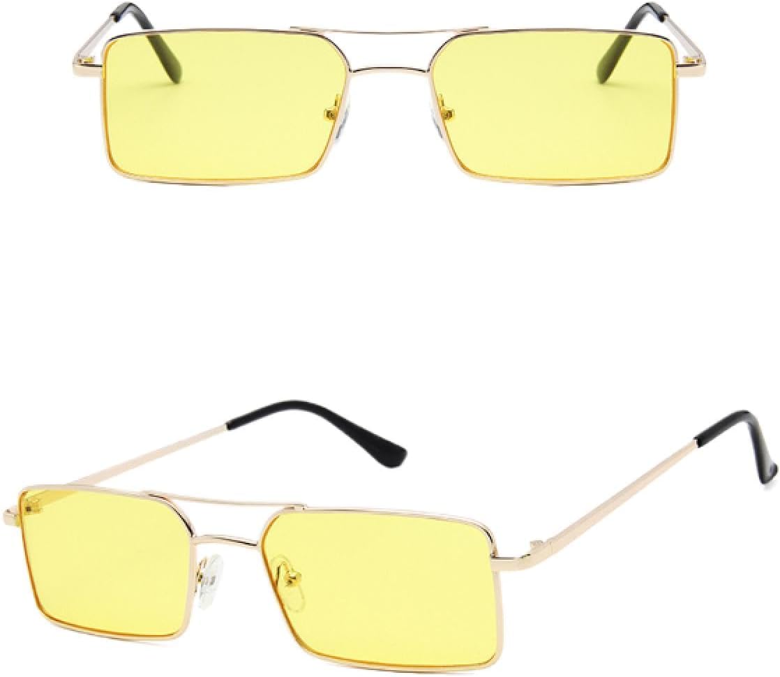 Солнцезащитные очки с защитой от УФ-излучения UV400 | Металлическая оправа, прозрачные линзы с двойной перемычкой | Для женщин и мужчин, для занятий спортом на открытом воздухе и вождения DSVIGF, Gold-yellow
Солнцезащитные очки с защитой от УФ-излучения UV400 | Металлическая оправа, прозрачные линзы с двойной перемычкой | Для женщин и мужчин, для занятий спортом на открытом воздухе и вождения DSVIGF, Gold-yellow