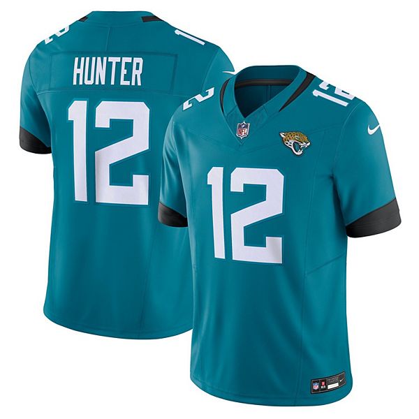 Мужская футболка Travis Hunter Jacksonville Jaguars Team Limited в цвете teal Nike
Мужская футболка Travis Hunter Jacksonville Jaguars Team Limited в цвете teal Nike
