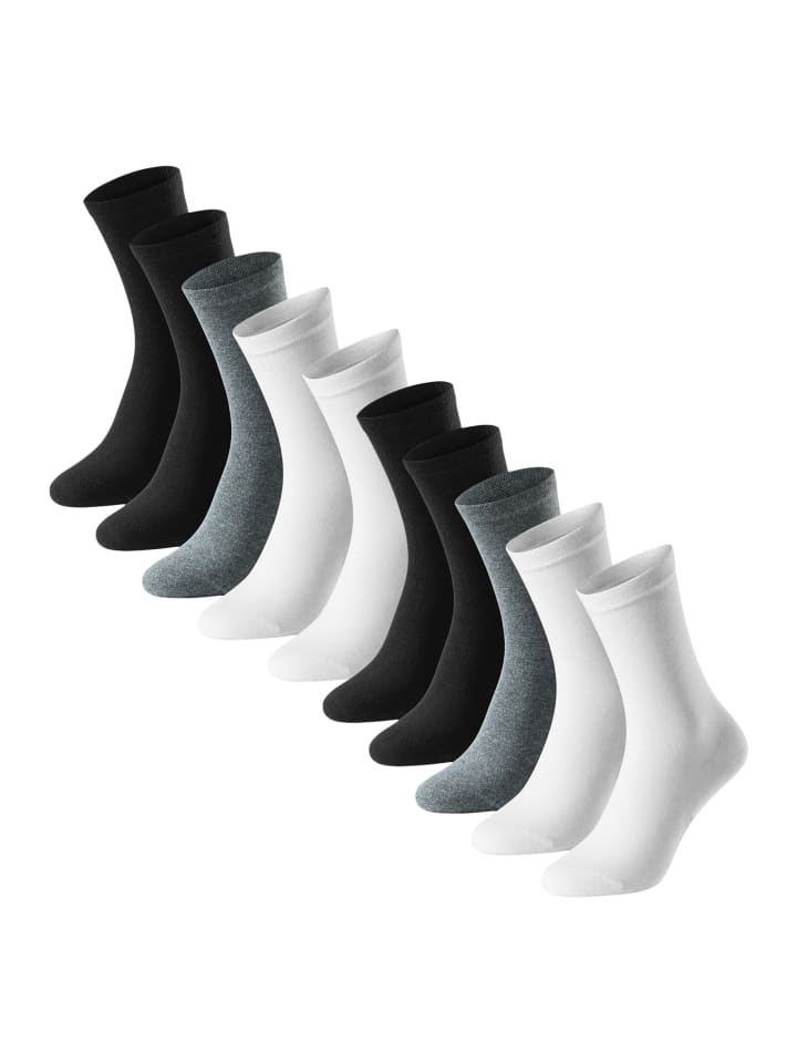 Schiesser Носки Bluebird в черно-бело-сером цвете
Schiesser Носки Bluebird в черно-бело-сером цвете