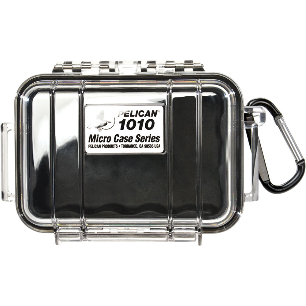 Чехол Pelican 1010 Micro (прозрачный с черной подкладкой)
Чехол Pelican 1010 Micro (прозрачный с черной подкладкой)