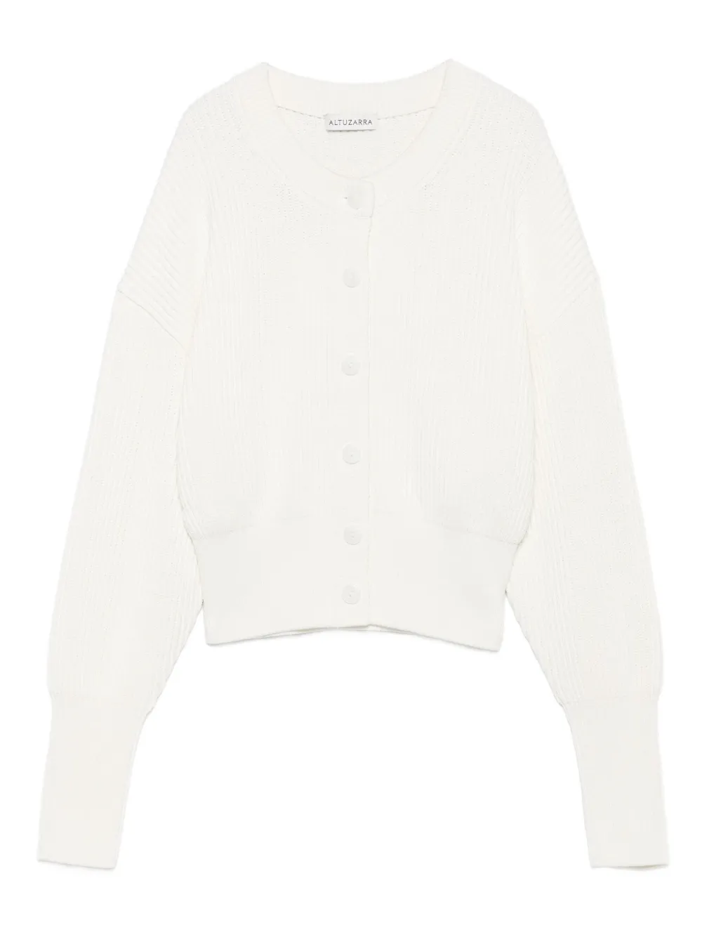 Кардиган в рубчик Altuzarra, белый
Кардиган в рубчик Altuzarra, белый