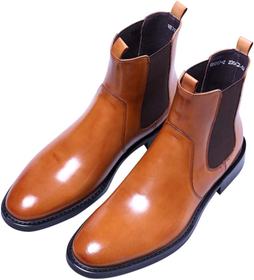 Ботинки Santimon Mens Chelsea из замши и кожи черного и коричневого цвета
Ботинки Santimon Mens Chelsea из замши и кожи черного и коричневого цвета