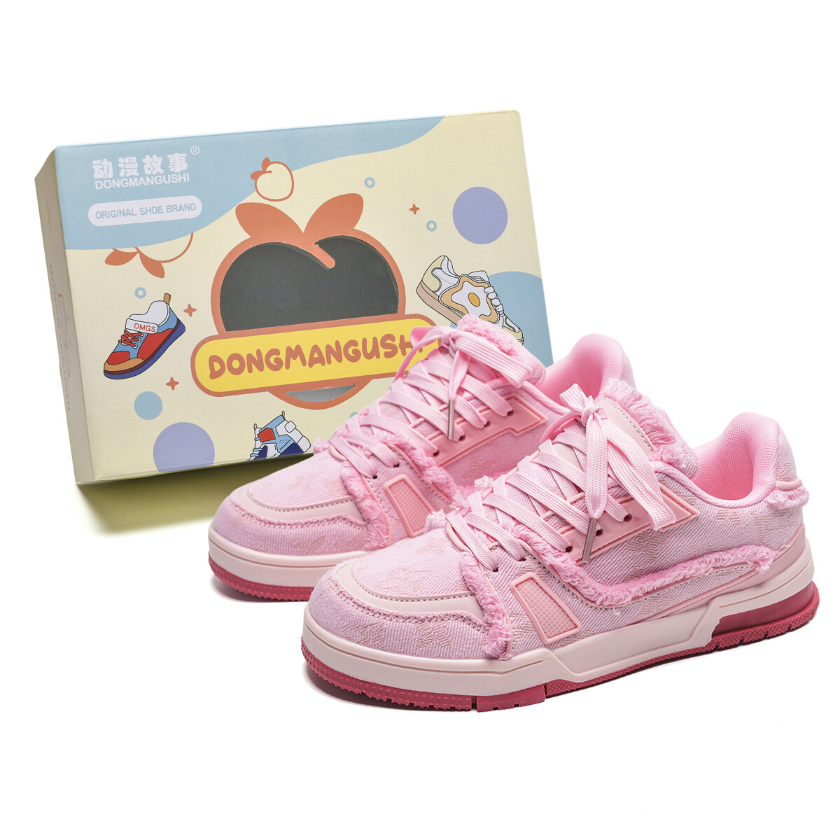 Кеды, скейтборд обувь женская низкая Anime Story, розовый
Кеды, скейтборд обувь женская низкая Anime Story, розовый