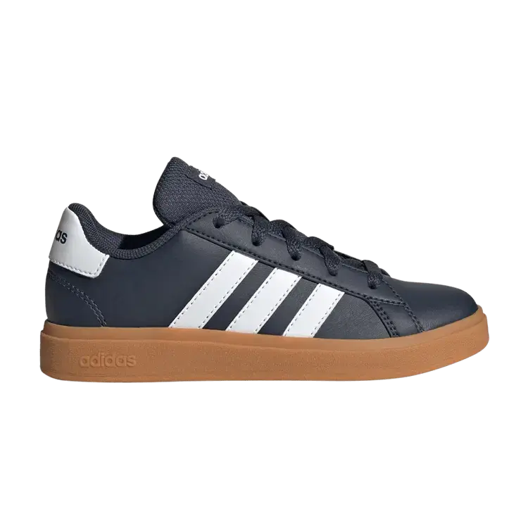 Кроссовки adidas Grand Court Lace-Up K 'Shadow Navy White Gum', синий
Кроссовки adidas Grand Court Lace-Up K 'Shadow Navy White Gum', синий