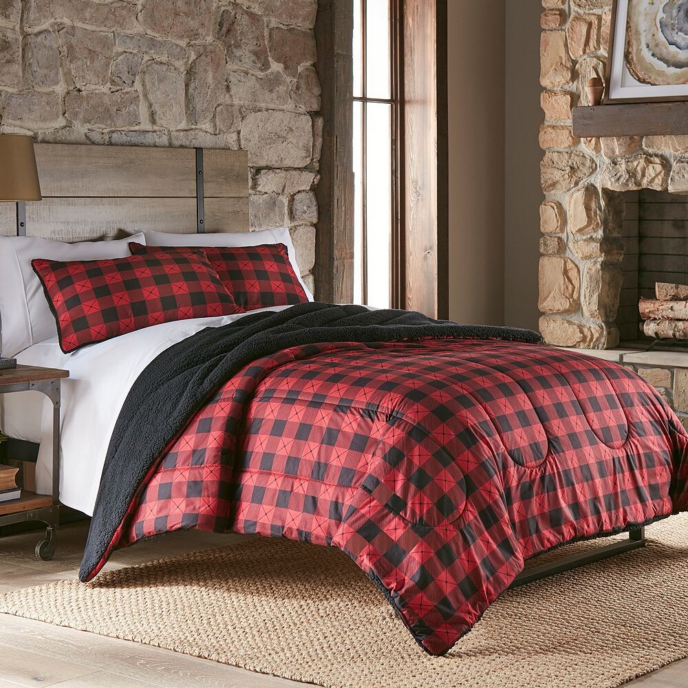 Комплект одеял Micro Flannel Sherpa с накладками на спине, цвет Buffalo Check Red
Комплект одеял Micro Flannel Sherpa с накладками на спине, цвет Buffalo Check Red
