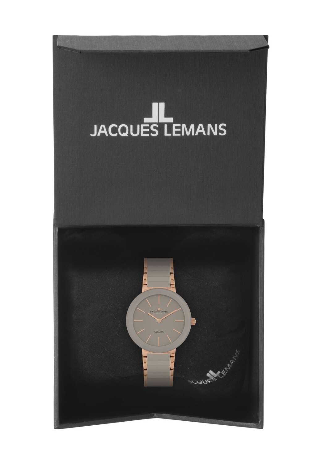 Женские часы 42-7Т JACQUES LEMANS, бежевый 
Женские часы 42-7Т JACQUES LEMANS, бежевый