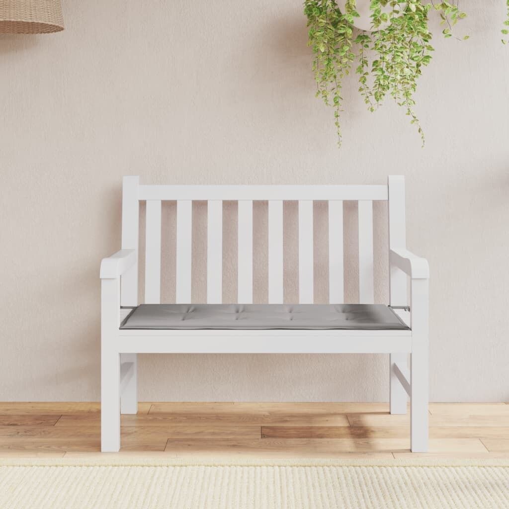 Подушка для садовой скамейки The Living Store серая, ткань Оксфорд, 100x50x3 см, серый
Подушка для садовой скамейки The Living Store серая, ткань Оксфорд, 100x50x3 см, серый