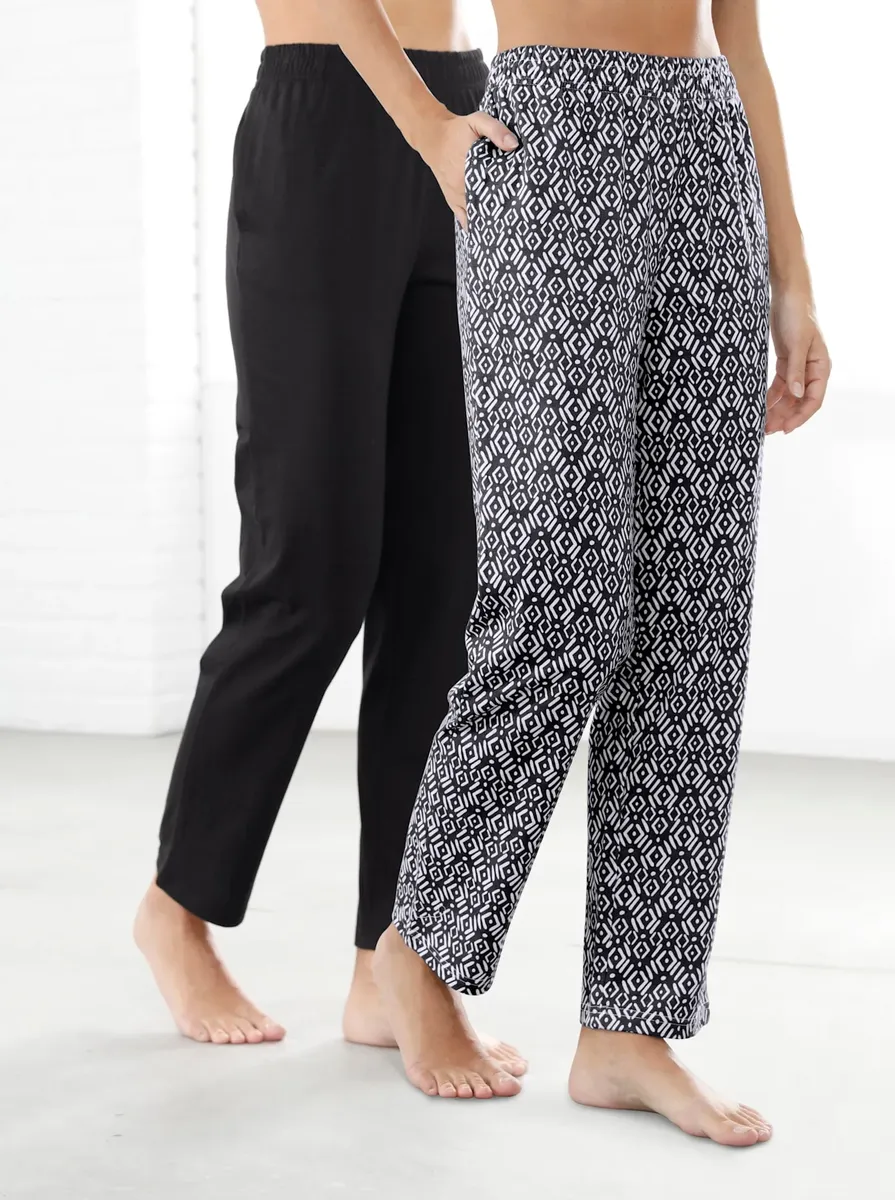 Брюки без застежки, черный
Брюки без застежки, черный