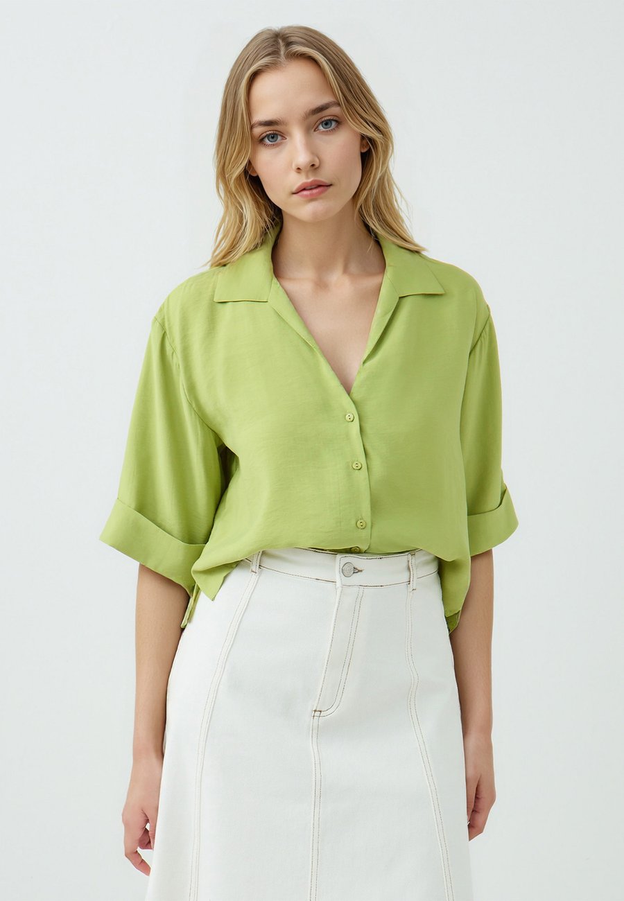 Блуза Jimmy Key Button-down blouse, Green
Блуза Jimmy Key Button-down blouse, Green