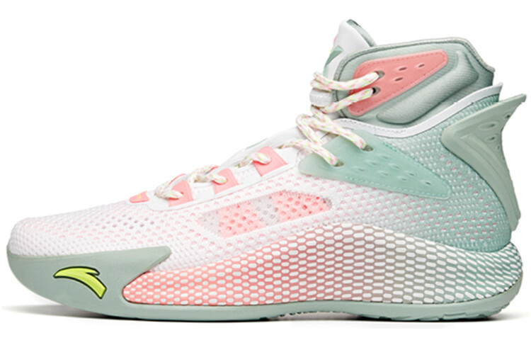 Баскетбольные кроссовки KT5 мужские высокие белые/розовые/зеленые Anta
Баскетбольные кроссовки KT5 мужские высокие белые/розовые/зеленые Anta