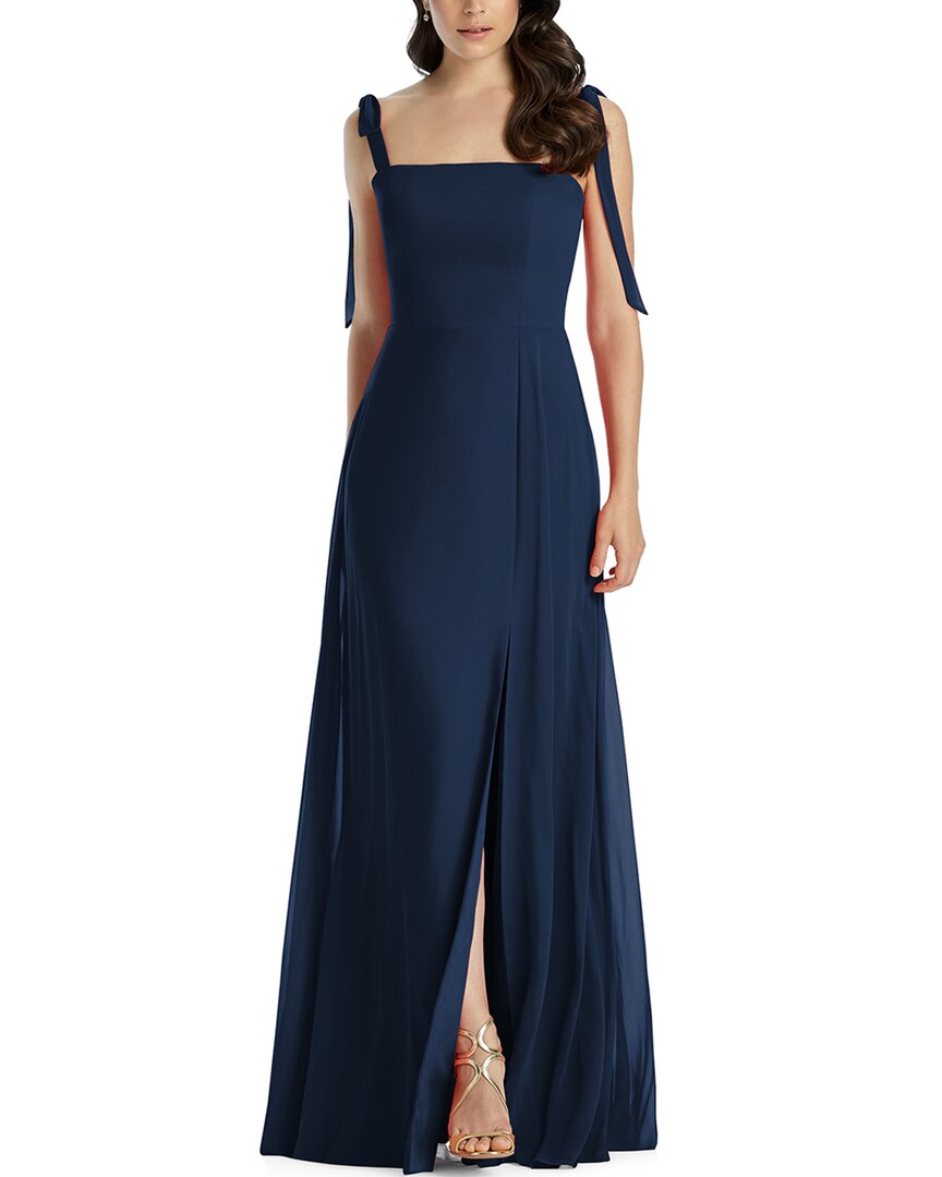 Платье макси из шифона с завязками на плечах Dessy Collection, цвет midnight navy
Платье макси из шифона с завязками на плечах Dessy Collection, цвет midnight navy