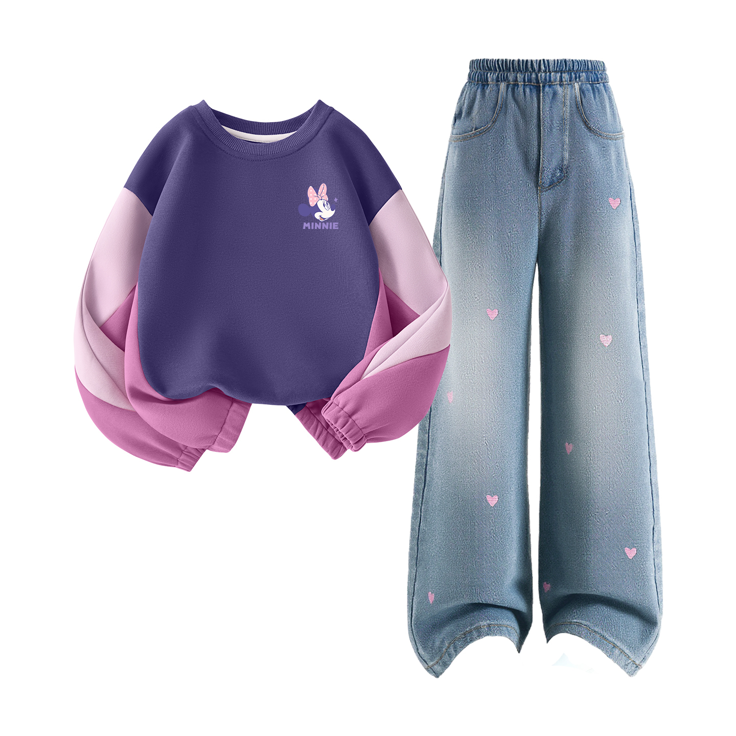 Детская повседневная спортивная одежда Disney, фиолетовый
Детская повседневная спортивная одежда Disney, фиолетовый