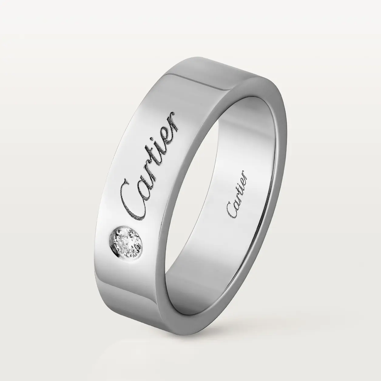 Кольцо Cartier C de Cartier Wedding, платина/бриллиант
Кольцо Cartier C de Cartier Wedding, платина/бриллиант