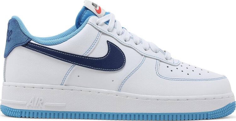 Кроссовки Nike Air Force 1 '07 'First Use - White University Blue', белый
Кроссовки Nike Air Force 1 '07 'First Use - White University Blue', белый