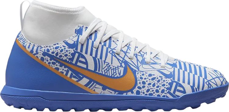 Кроссовки Nike Zoom Mercurial Superfly 9 Academy CR7 TF GS 'Azulejo', синий 
Кроссовки Nike Zoom Mercurial Superfly 9 Academy CR7 TF GS 'Azulejo', синий