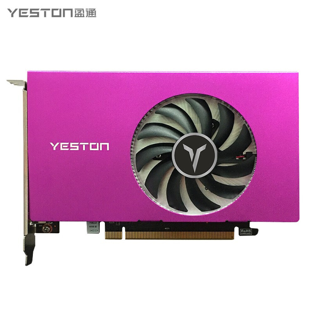 Видеокарта многоэкранная Yeston RX550 GDDR5 4GB HDMI
Видеокарта многоэкранная Yeston RX550 GDDR5 4GB HDMI