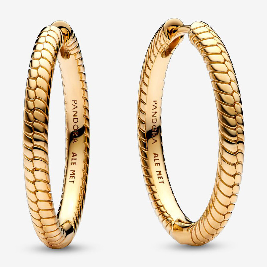 Серьги Pandora Moments Charm, золото
Серьги Pandora Moments Charm, золото