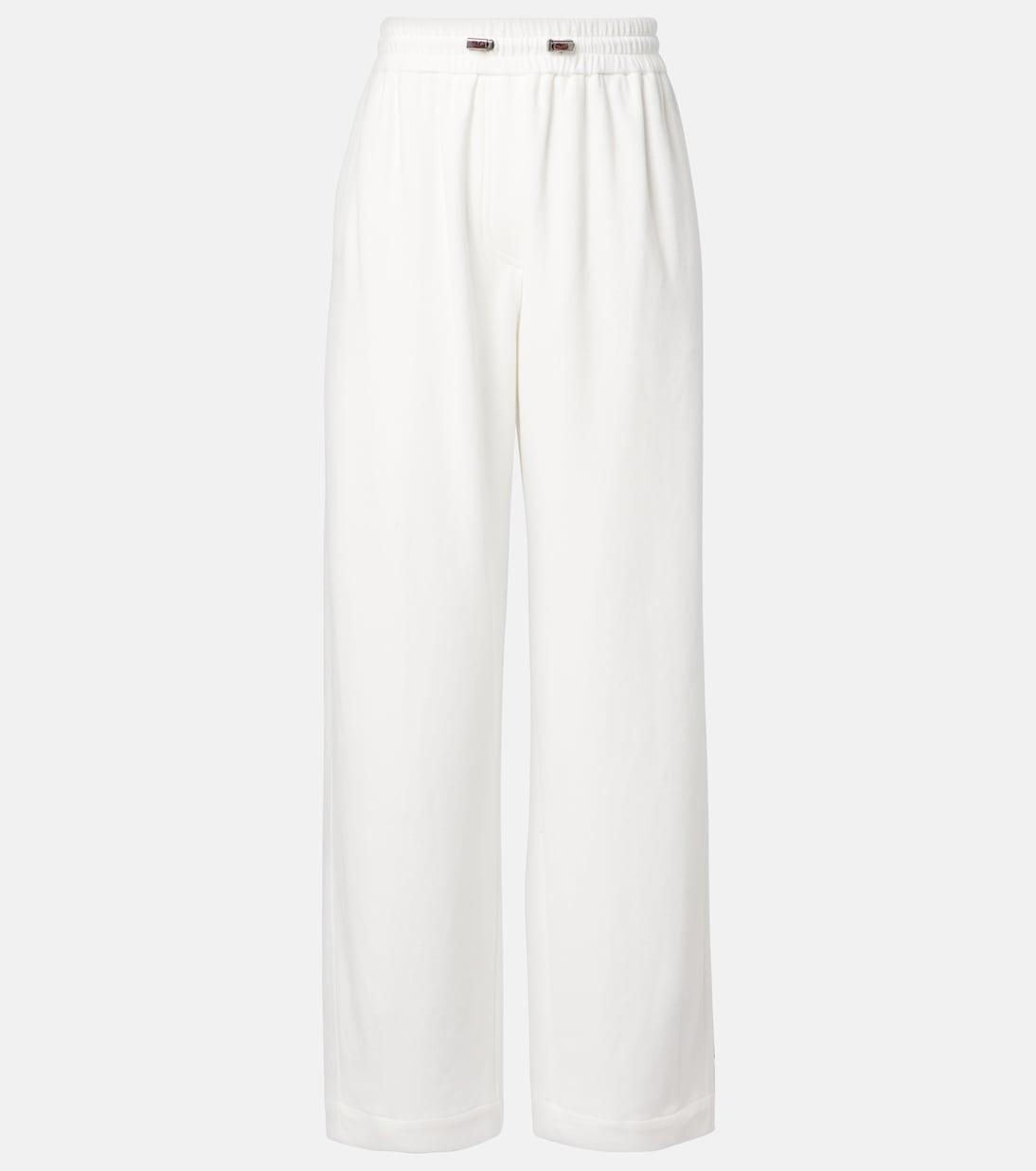 Прямые брюки из хлопковой смеси Brunello Cucinelli, белый
Прямые брюки из хлопковой смеси Brunello Cucinelli, белый