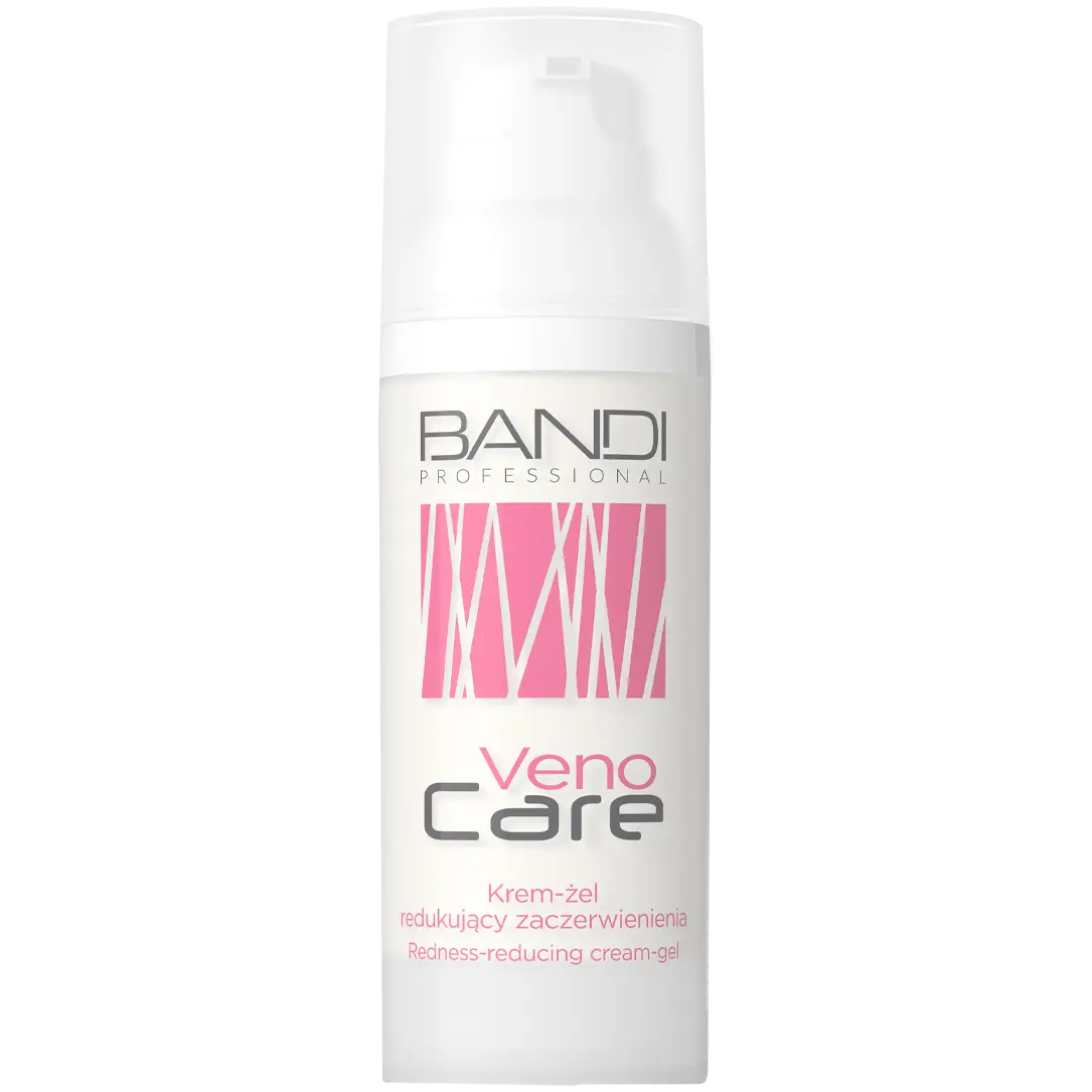 Bandi Veno Care крем-гель уменьшающий покраснение лица, 50 мл
Bandi Veno Care крем-гель уменьшающий покраснение лица, 50 мл