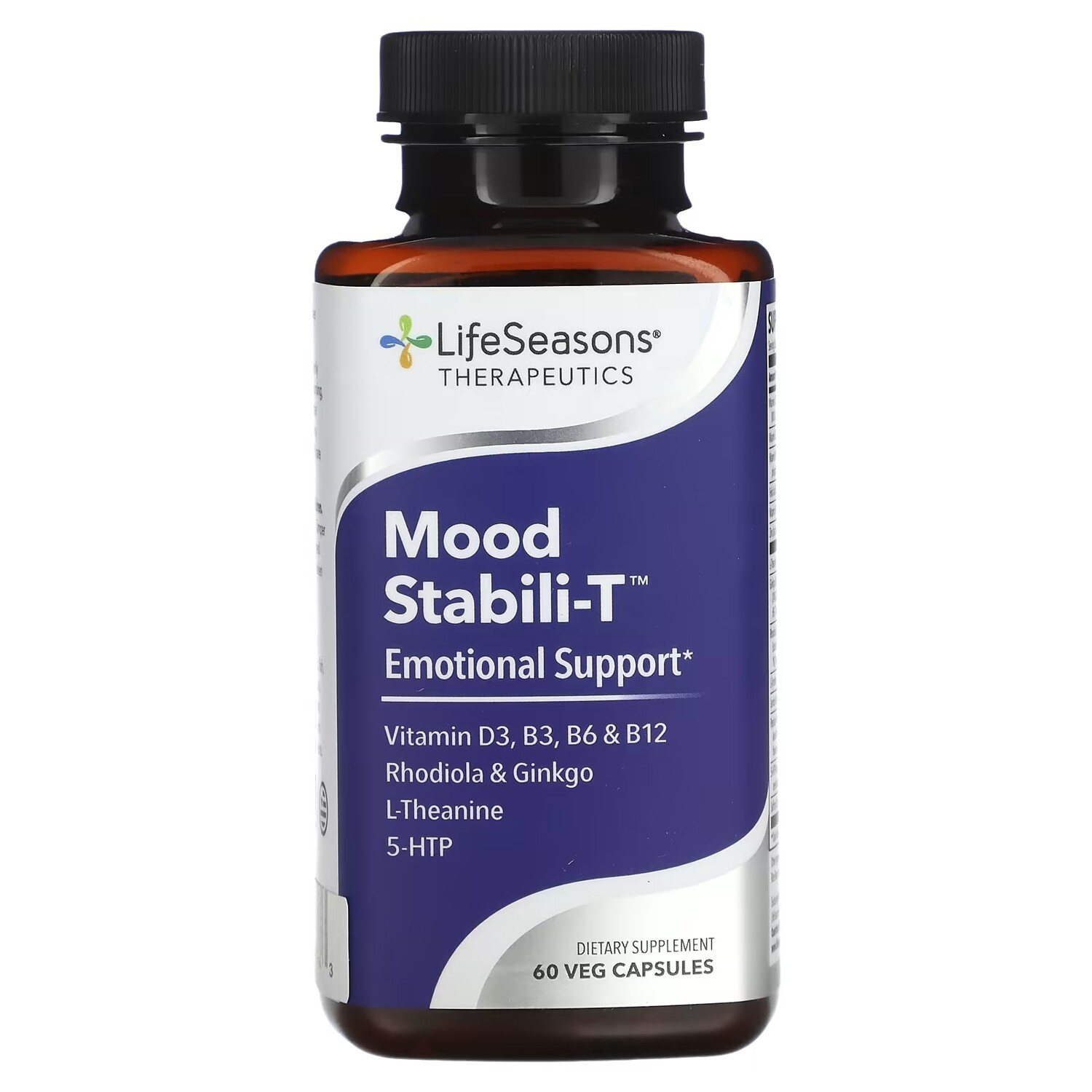 LifeSeasons Mood Stabili-T добавка для поддержки хорошего настроения, 60 вегетарианских капсул
LifeSeasons Mood Stabili-T добавка для поддержки хорошего настроения, 60 вегетарианских капсул
